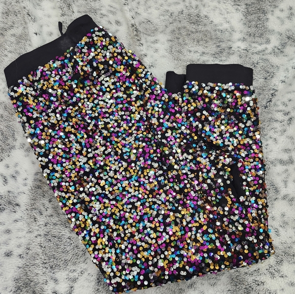 Sequin joggers - Picture 3 of 4
